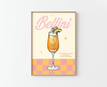 Bellini Cocktail Print, 2 of 2
