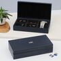 Personalised Men's Leather Jewellery And Watch Box, thumbnail 1 of 4
