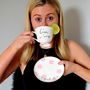 Gin Is Always A Good Idea Tea Cup And Saucer, thumbnail 2 of 4