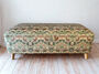 William Morris Light Strawberry Thief Storage Ottoman Footstool, thumbnail 1 of 6