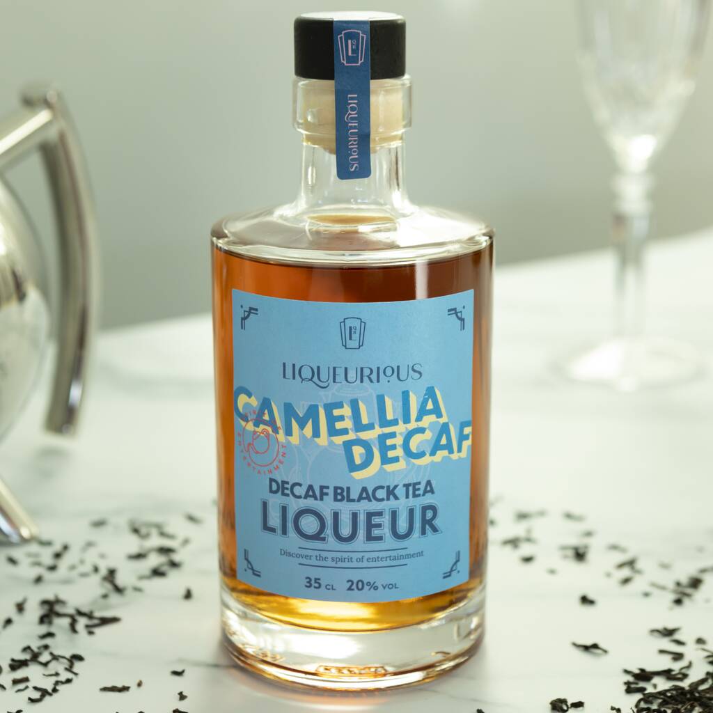 Camellia Decaffeinated Black Tea Liqueur Gift Box By Liqueurious