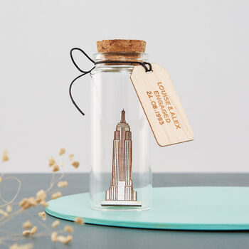 The Shard Miniature Message Bottle Keepsake Gift, 7 of 11