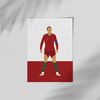 Ronaldo Portugal Football Poster, 3 of 3