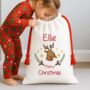 Santa Or Reindeer Christmas Sack, thumbnail 1 of 4