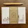 London Landmarks Pressed Luxury Note Cards, thumbnail 9 of 9
