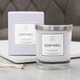 Personalised Sleep Well Scented Candle, thumbnail 3 of 7