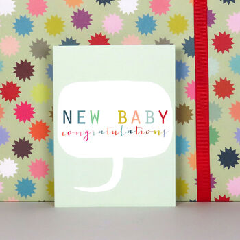 Mini New Baby Card, 4 of 5