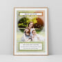 Best Auntie Personalised Photo Print Wall Art Gift For Aunty, thumbnail 1 of 5