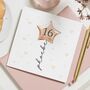 Personalised 16th Birthday Card For Daughter Or Friend, thumbnail 1 of 7