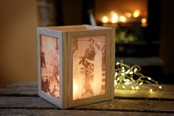 Personalised Tea Light Memorial Photo Lamp, 3 of 8