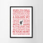 You'll Never Walk Alone Typography Poster, thumbnail 11 of 12