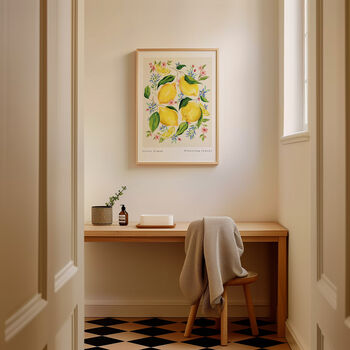 Citrus Limon Art Print, 2 of 4