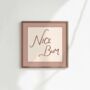 Nice Bum Funny Bathroom Print, thumbnail 1 of 6