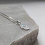 Sterling Silver Hamsa Pendant Necklace, thumbnail 2 of 7