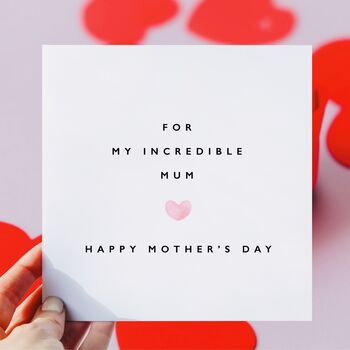 For My Mum Mother's Day Card, 2 of 3