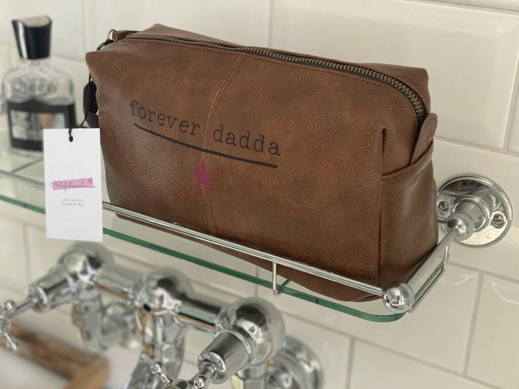 Forever Daddy Personalised Wash Bag, 1 of 3