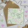 Happy Hearts Birthday Card, thumbnail 1 of 2