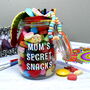 Mum's Personalised Retro Sweets Jar, thumbnail 1 of 4