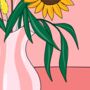 Market Bouquet Illustrated Art | Wall Print, thumbnail 4 of 4