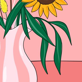 Market Bouquet Illustrated Art | Wall Print, 4 of 4