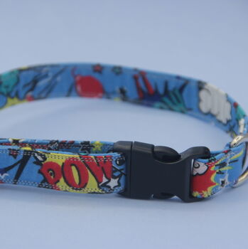 Comic Book Action Dog Collar, 3 of 12