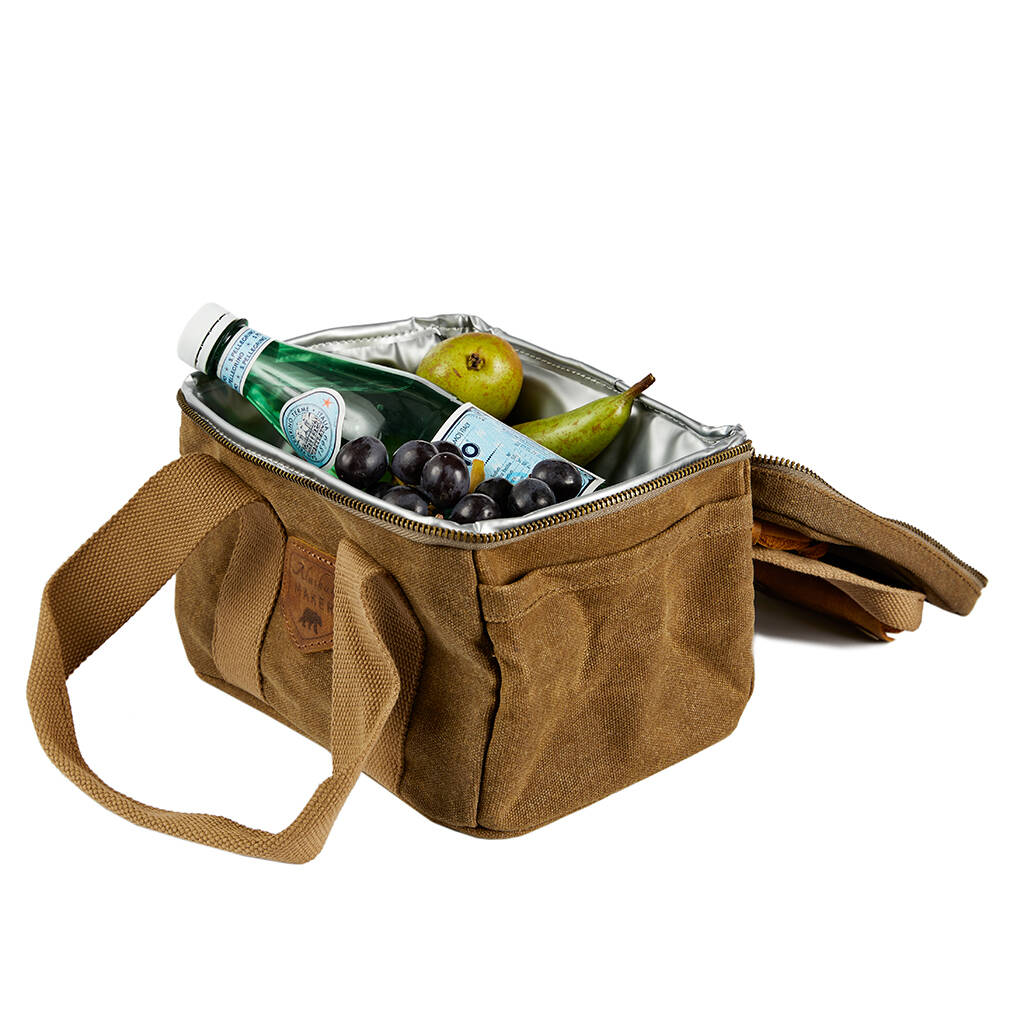 canvas lunch bag
