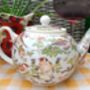 Two Cup Teapot In British Birds Design, thumbnail 8 of 9