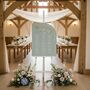 Modern Arch Acrylic Wedding Table Plan, thumbnail 1 of 12