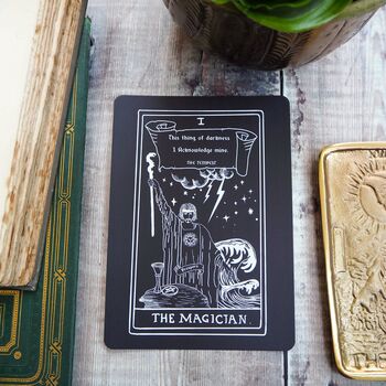 Prospero Tarot Card Mini Print 'The Magician', 3 of 3