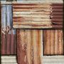 Rusty Tin Wallpaper Set Of Three Rolls, thumbnail 2 of 2