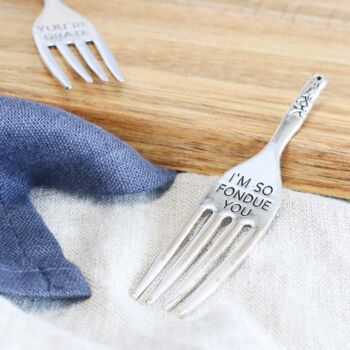 Cheese Board And Quote Forks, 4 of 6