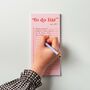 To Do List Pad | Pink And Red, thumbnail 3 of 5