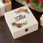 Personalised Festive Garland Christmas Eve Box, thumbnail 2 of 12