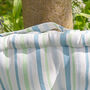Tenby Striped Garden Box Cushions, thumbnail 6 of 9