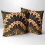 Deco Elegance In Red Art Deco Cushions Design Four, thumbnail 1 of 7