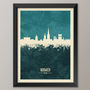Norwich Skyline Print And Box Canvas, thumbnail 4 of 6