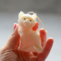 Cute Standing Cat Candle | Kitten Candle, thumbnail 4 of 4