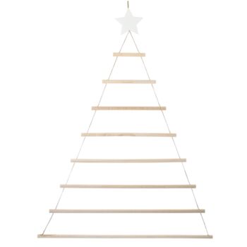 White Rope Ladder Hanging Tree With Star, 3 of 4
