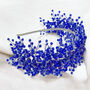 Vibrant Blue Crystal Headband, thumbnail 7 of 7