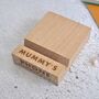 Personalised Mummy Wooden Phone Stand, thumbnail 2 of 5