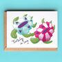 Turtle Valentine, Engagement Or Anniversary Card, thumbnail 1 of 2