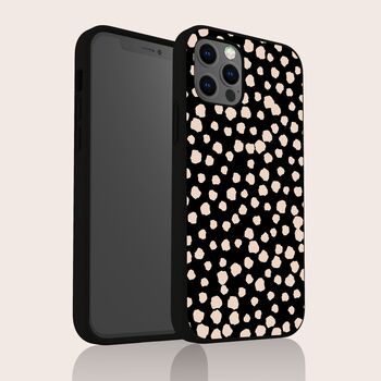 White Dots Eco Friendly, Biodegradable Phone Case, 3 of 8