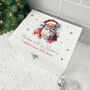 Personalised White Wooden Traditional Santa Christmas Eve Box Three Sizes 22cm | 27cm | 30cm, thumbnail 2 of 9