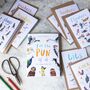 Boxed Set Of Eight Bird Pun Cards, thumbnail 1 of 6