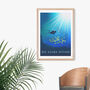 Go Scuba Diving Travel Poster Art Print, thumbnail 4 of 8