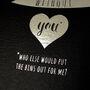 Funny Love Card, Put The Bins Out, thumbnail 2 of 4