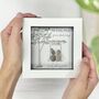 Personalised Wedding Mr And Mrs Pebble Picture, thumbnail 1 of 3