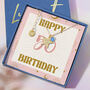 Personalised Star And Birthstone Milestone Birthday Necklace, thumbnail 1 of 11