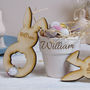 Personalised Easter Bunny Napkin Holder, thumbnail 1 of 3