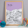 Personalised Bromley Print, thumbnail 3 of 9